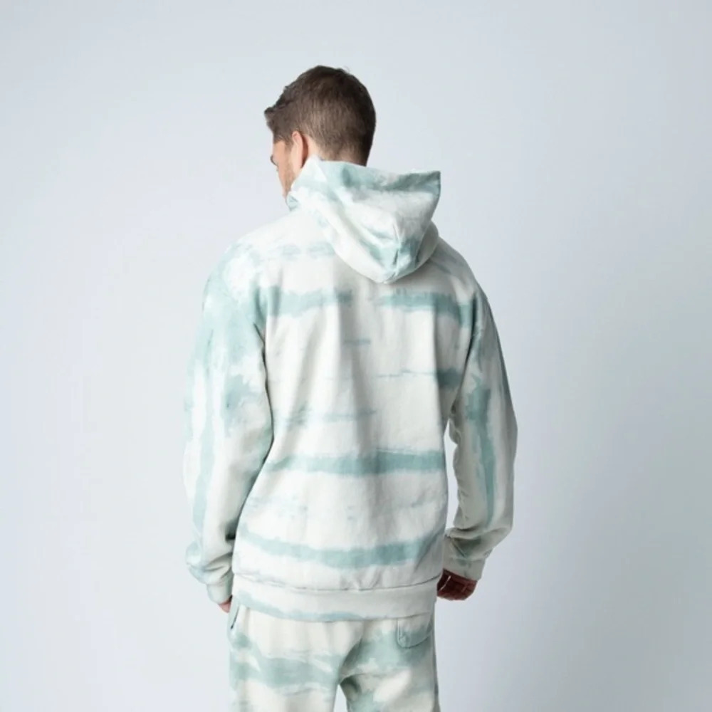 TALENTLESS Tiger Wash Cotton Tie Dye Pullover Hoodie Size Medium - Picture 14 of 14